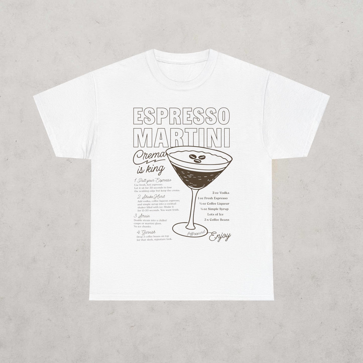 Espresso Martini Heavyweight T-Shirt
