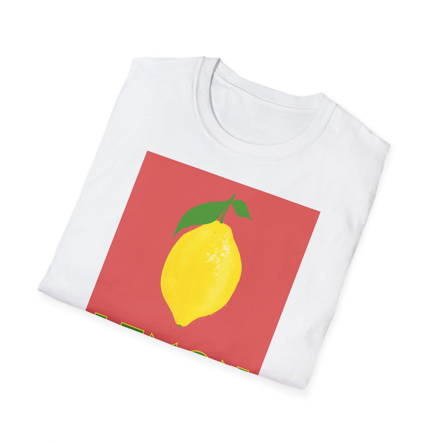 Lemon T-Shirt on Red