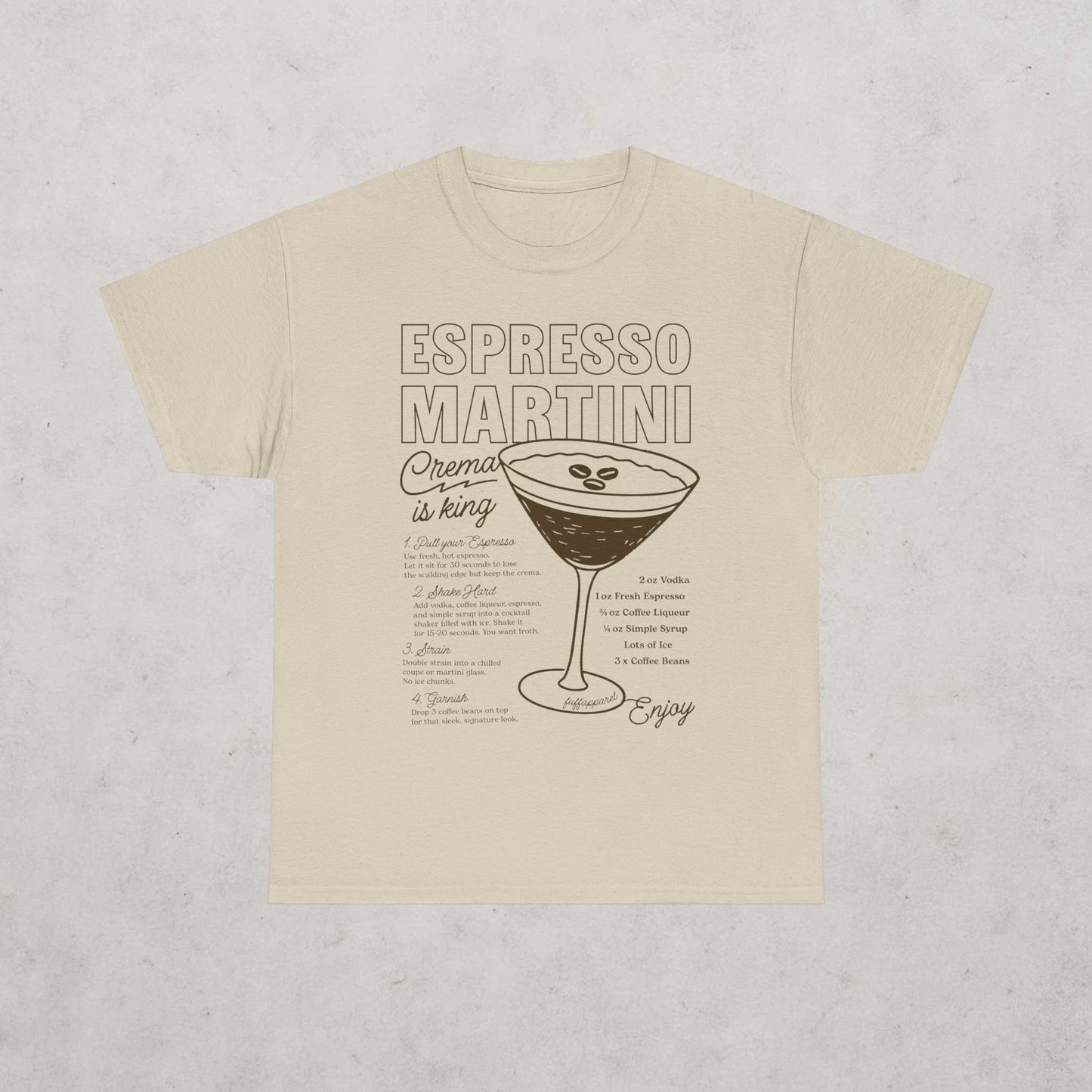 Espresso Martini Heavyweight T-Shirt