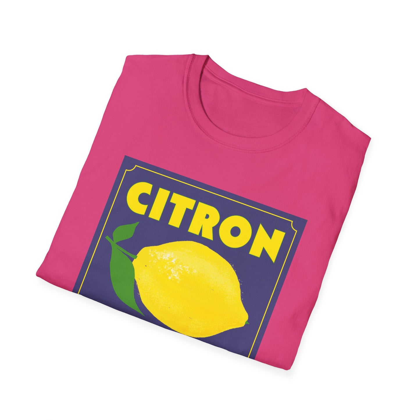 Citron T-Shirt on Blue