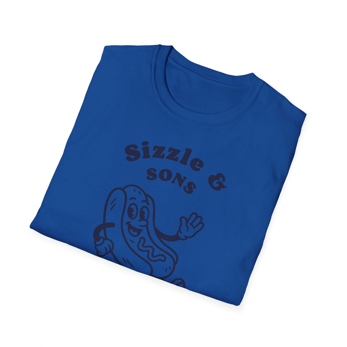 Hot Dog Cartoon T-Shirt