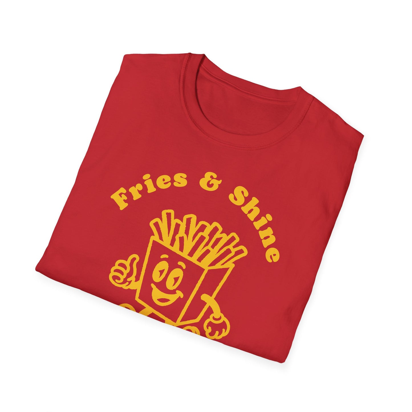 French Fries Cartoon T-Shirt