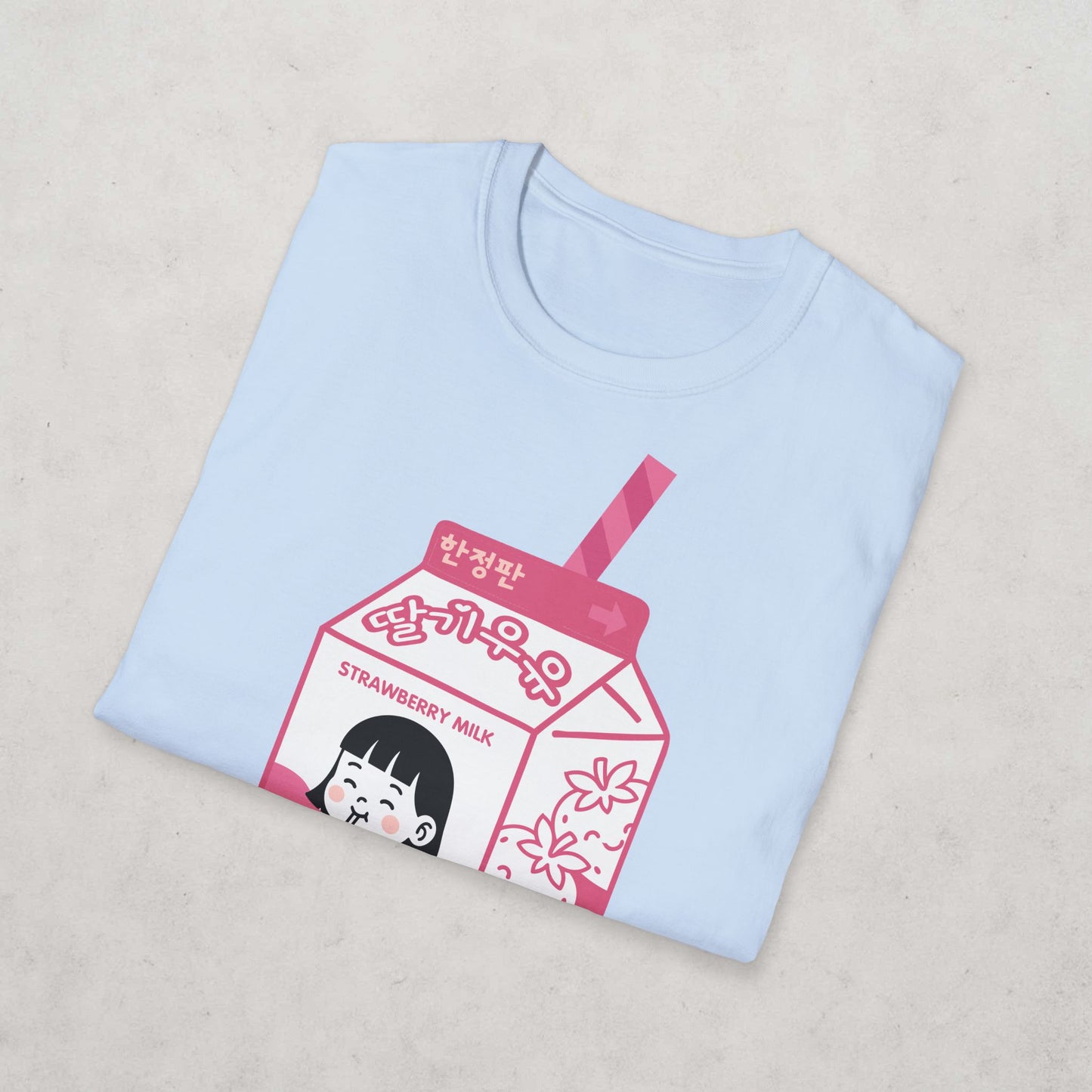 Strawberry Milk K-Pop T-Shirt