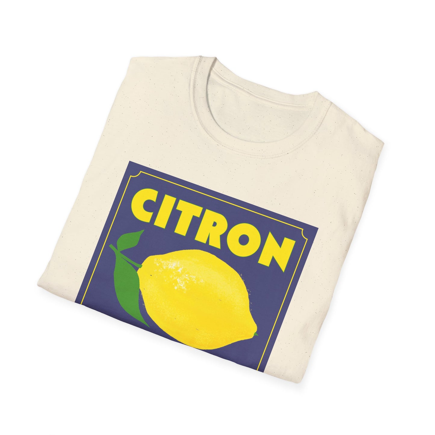 Citron T-Shirt on Blue
