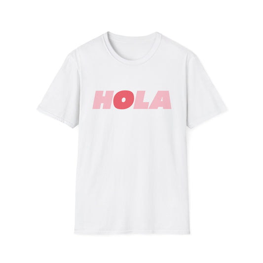 Hola T-Shirt in Pink