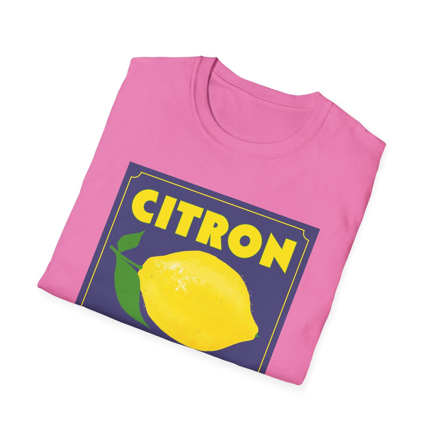 Citron T-Shirt on Blue