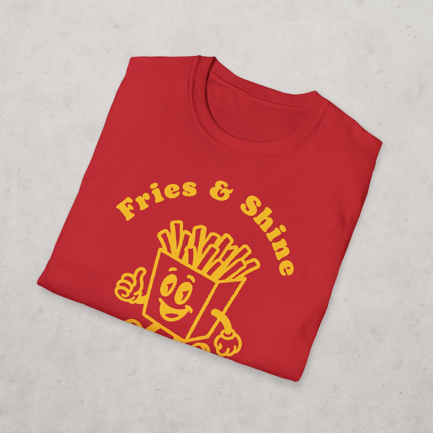 French Fries Cartoon T-Shirt