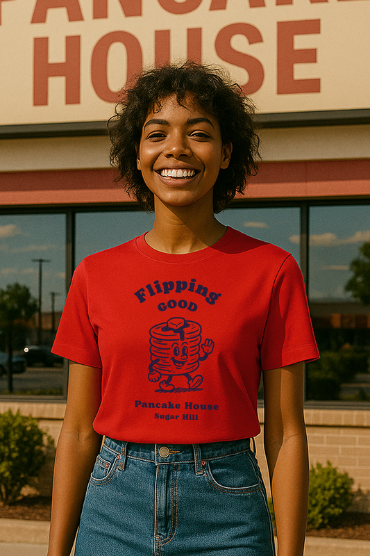 Pancake Cartoon T-Shirt