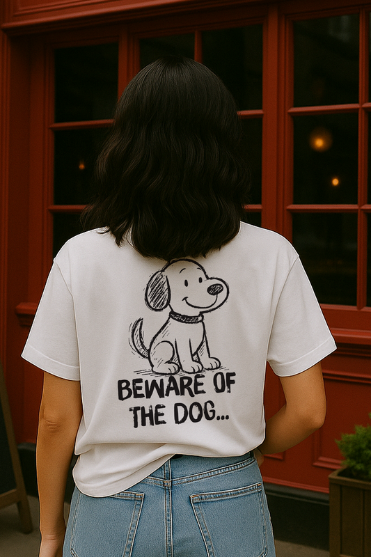 Beware of The Dog T-Shirt (double sided)