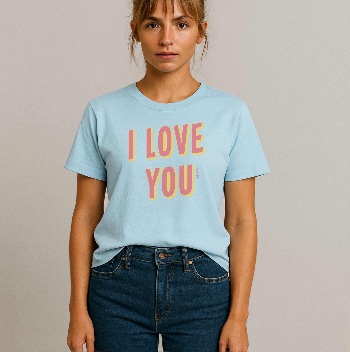 I Love You Heavyweight T-Shirt