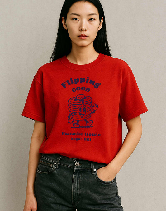 Pancake Cartoon T-Shirt