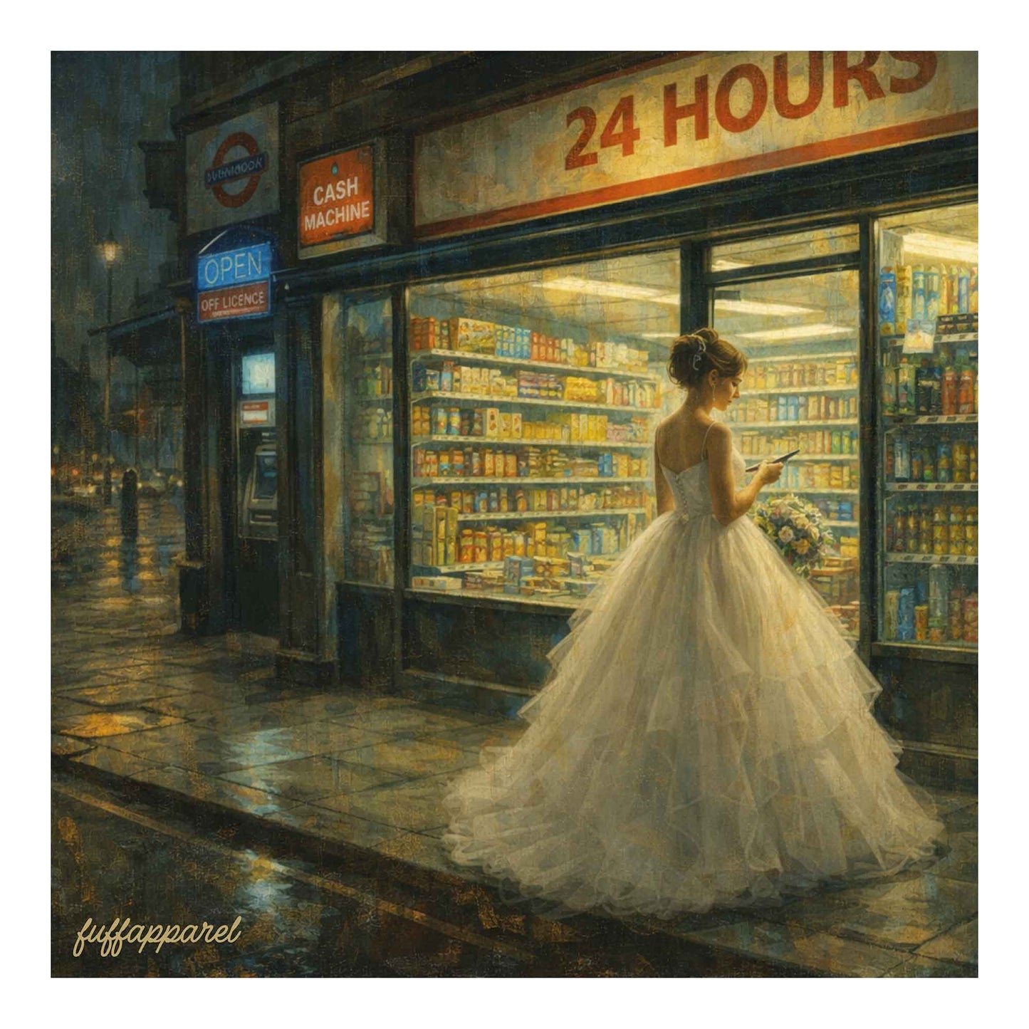 Bride at the Convenience Store T-Shirt