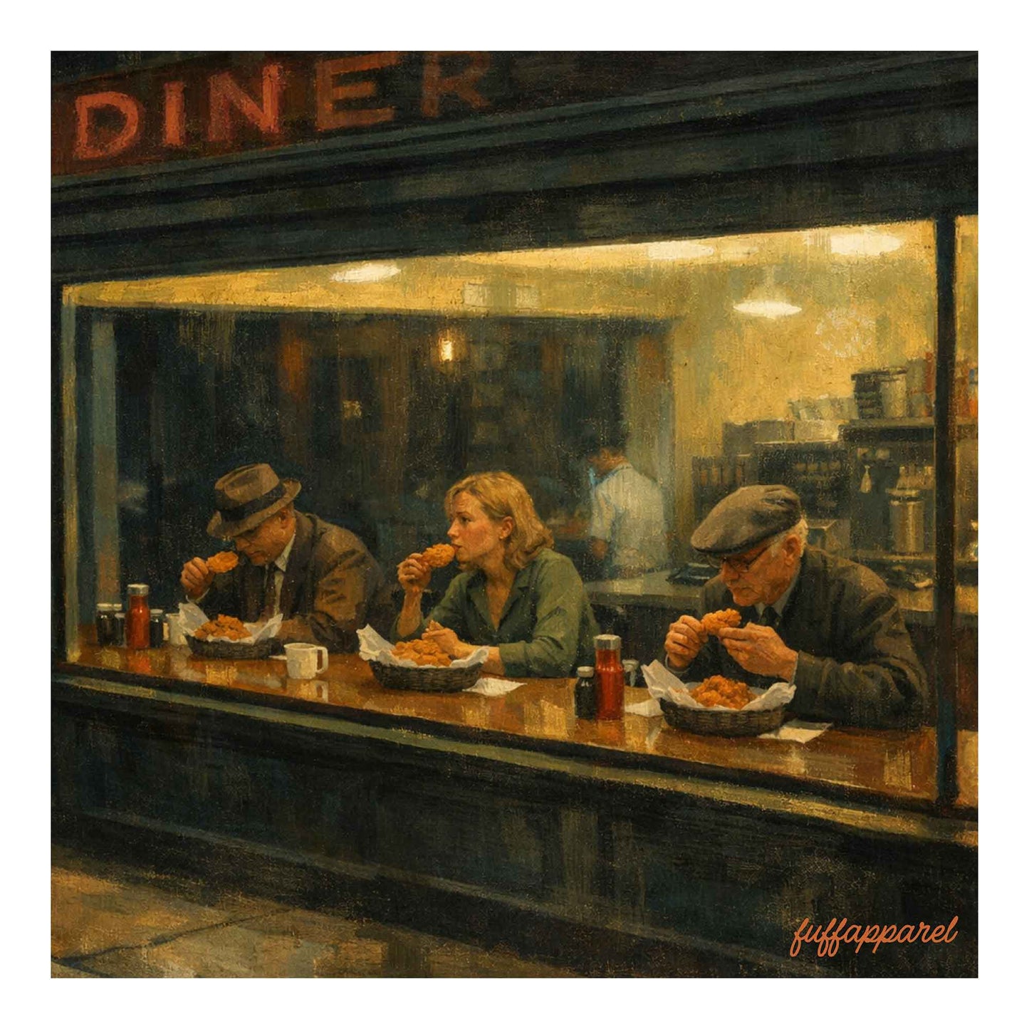 Fried Chicken at The Diner T-Shirt