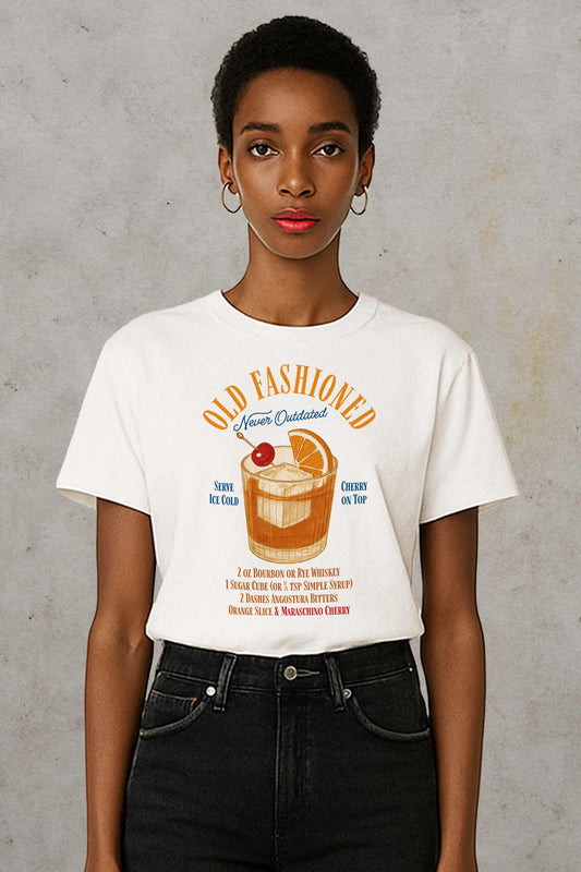 Old Fashioned Cocktail Heavyweight T-Shirt
