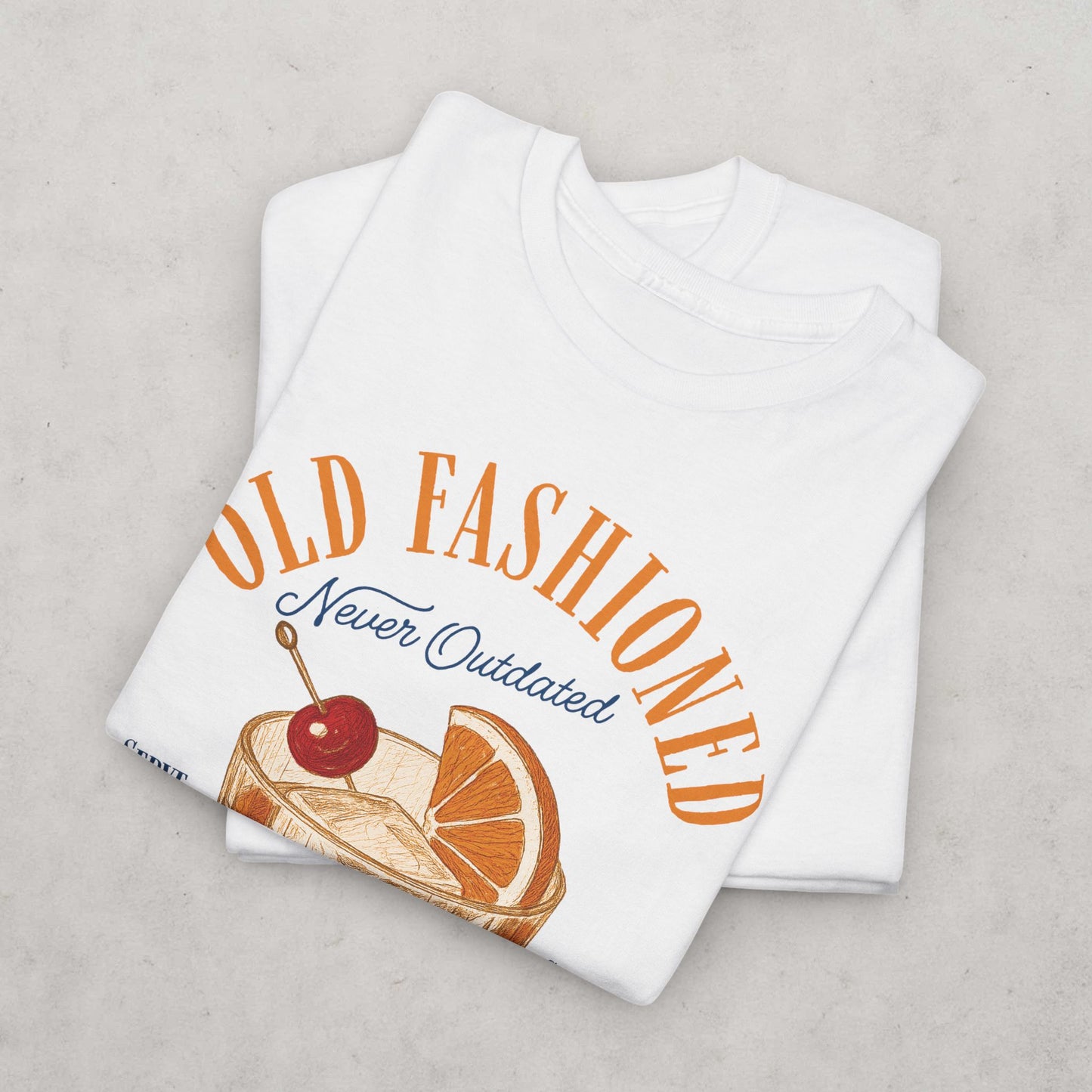Old Fashioned Cocktail Heavyweight T-Shirt