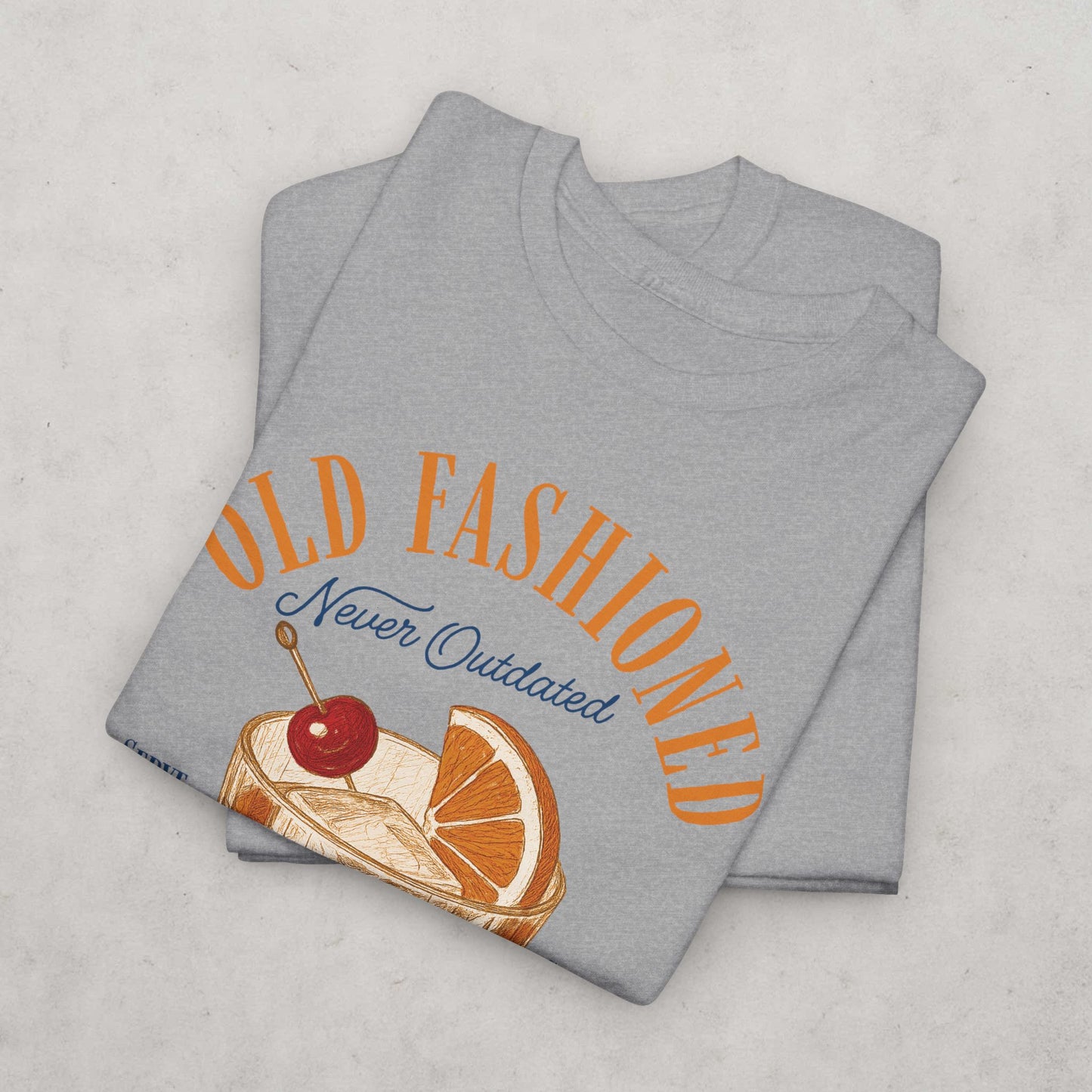 Old Fashioned Cocktail Heavyweight T-Shirt