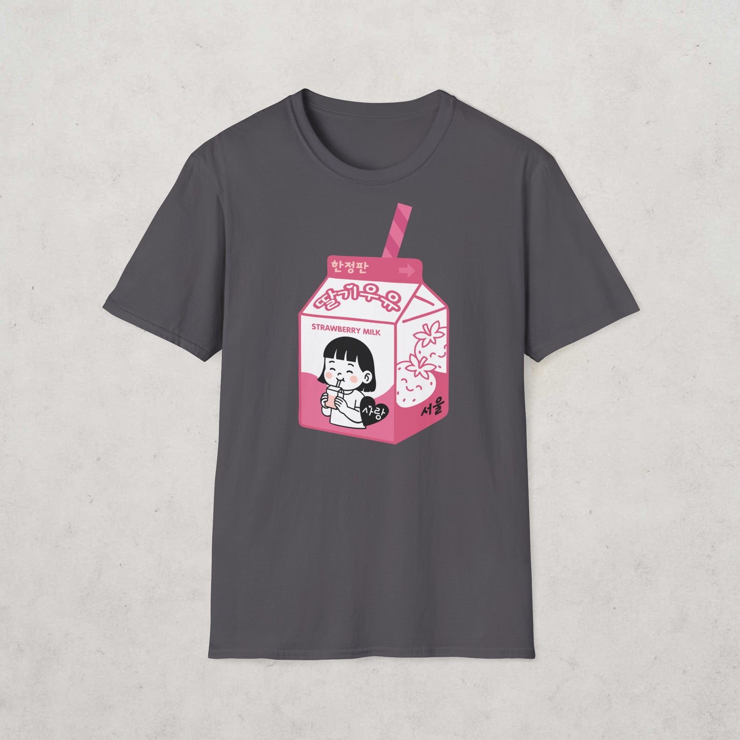 Strawberry Milk K-Pop T-Shirt