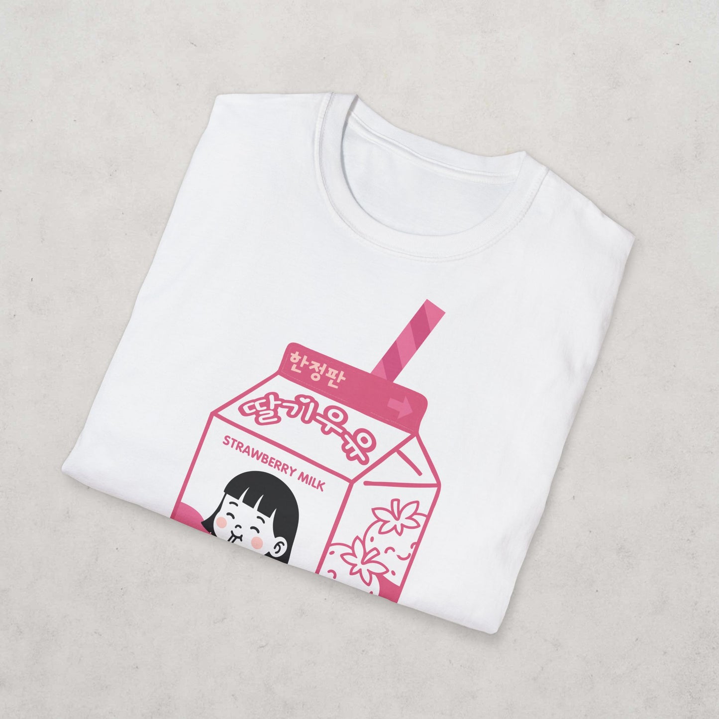 Strawberry Milk K-Pop T-Shirt