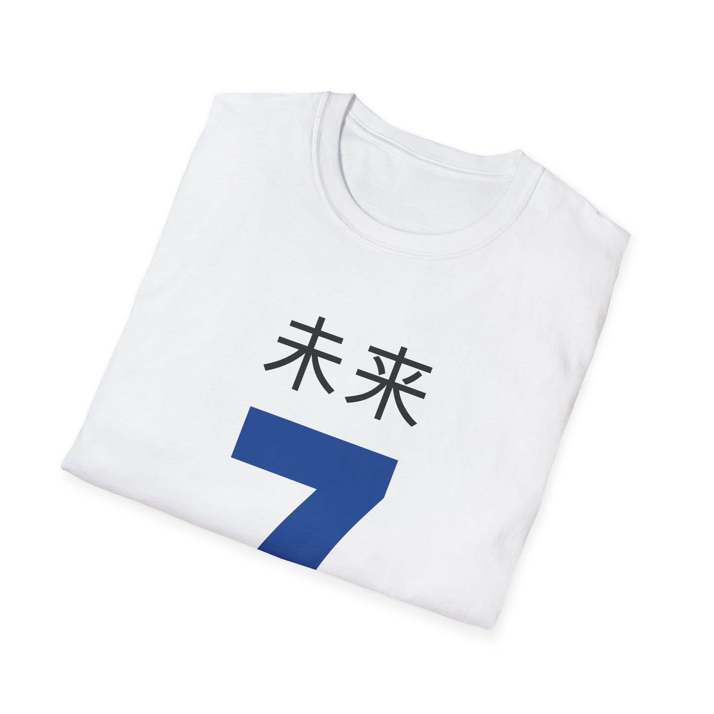 Japanese Future 7 T-Shirt in Blue