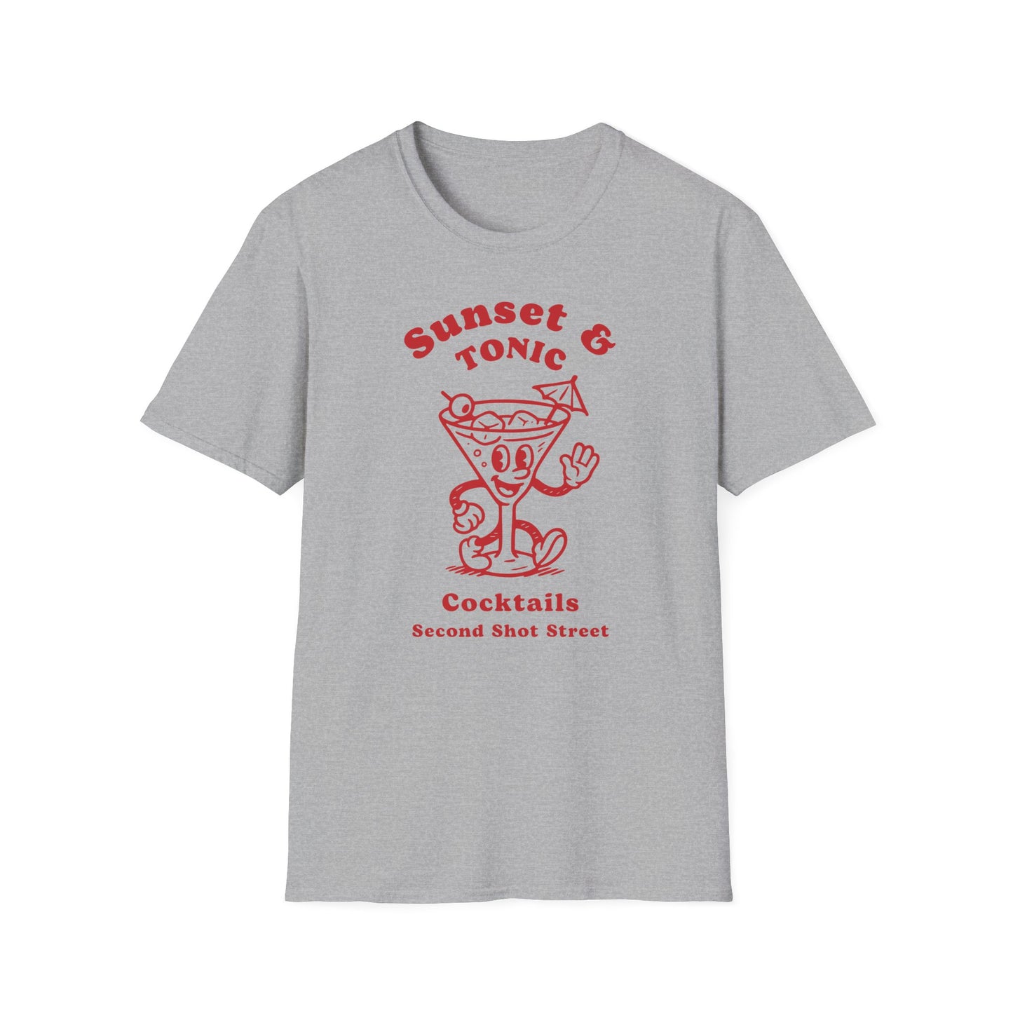 Cocktail Cartoon T-Shirt