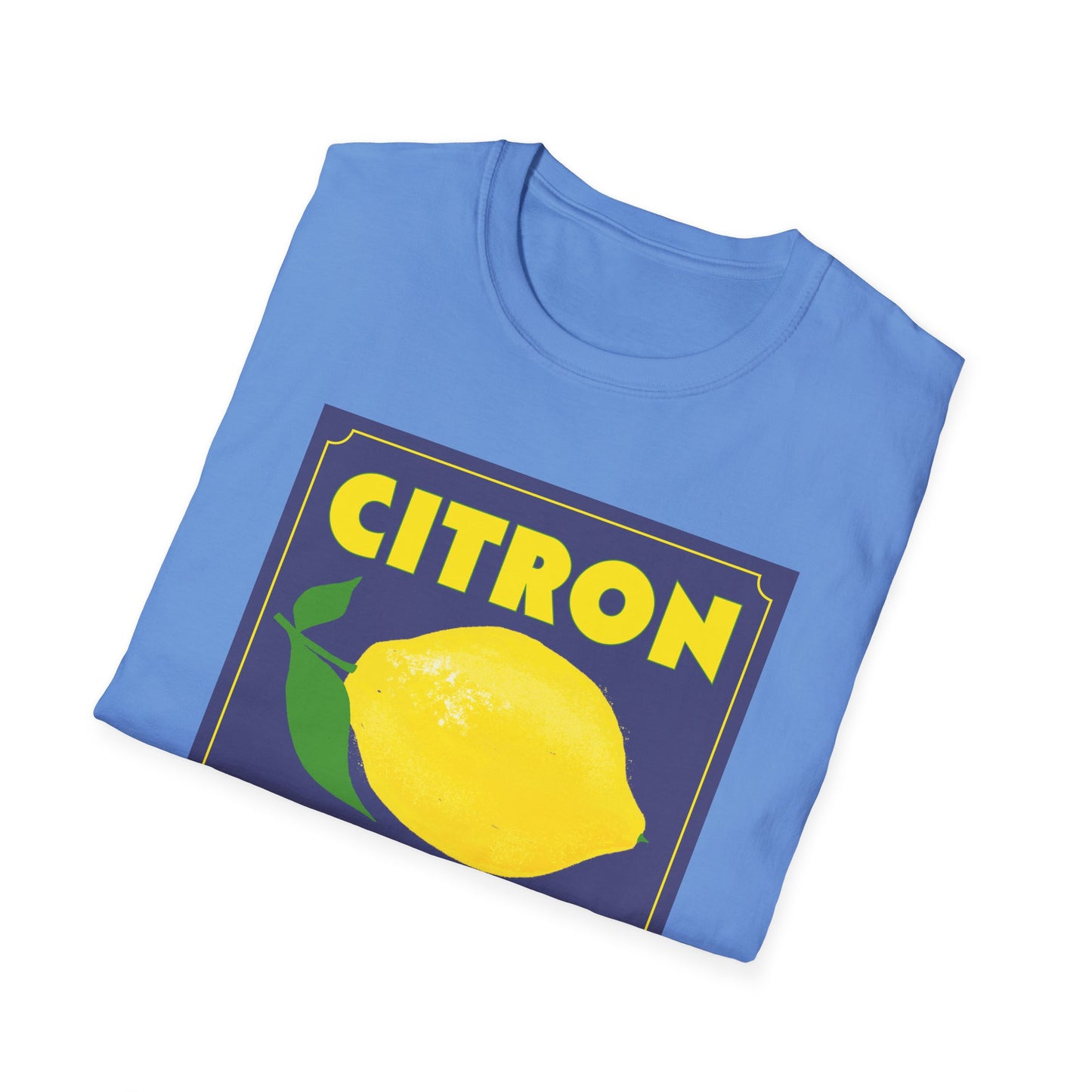 Citron T-Shirt on Blue