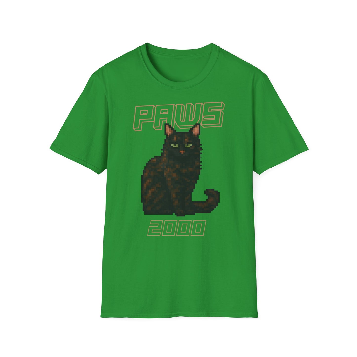 Paws 2000 Y2k Cat T-Shirt