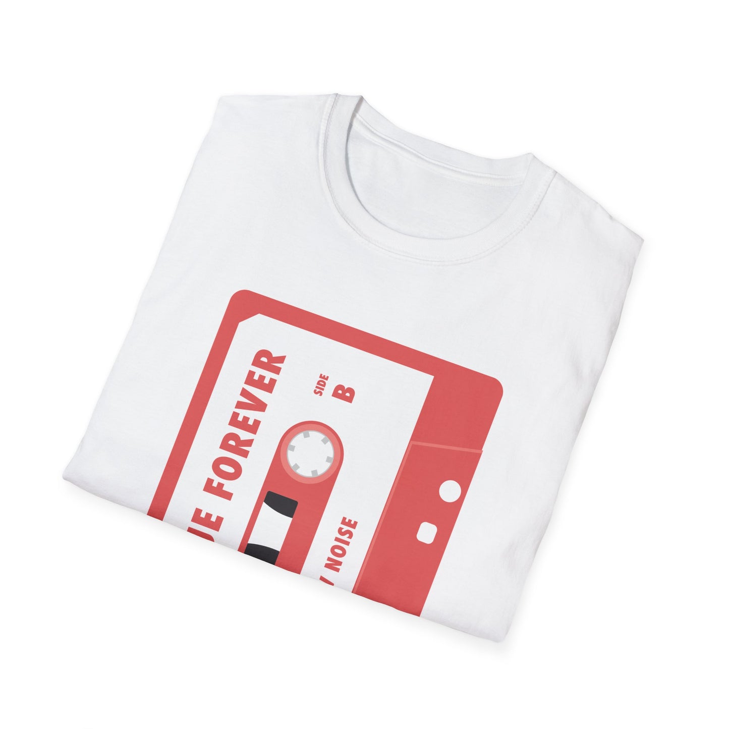 Retro Cassette Tape T-Shirt in Pink
