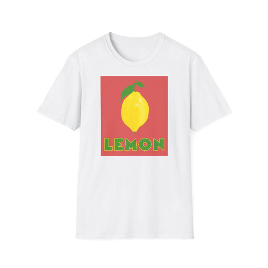 Lemon T-Shirt on Red