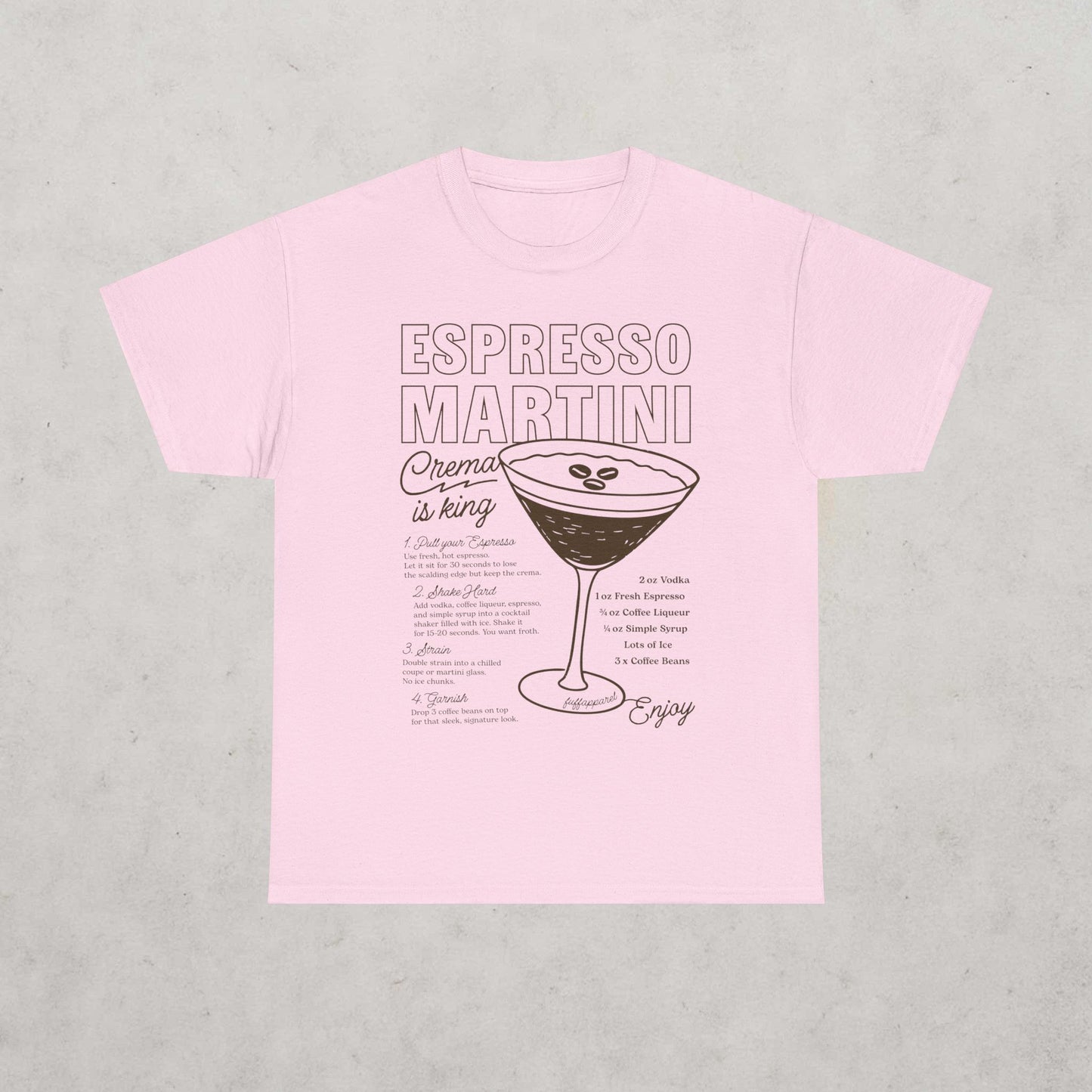 Espresso Martini Heavyweight T-Shirt