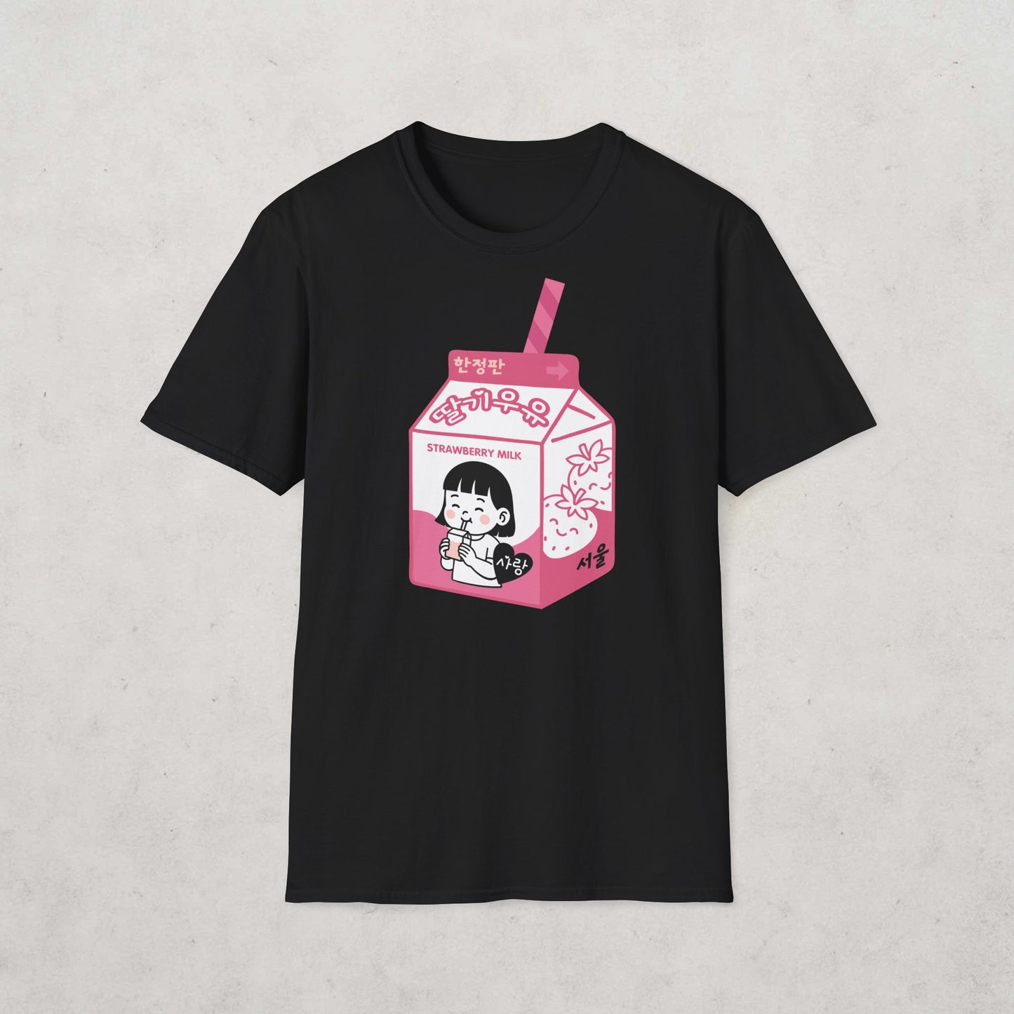 Strawberry Milk K-Pop T-Shirt
