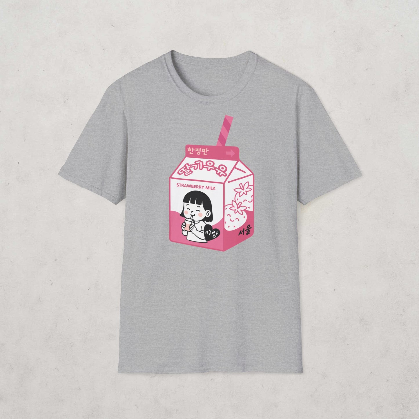 Strawberry Milk K-Pop T-Shirt