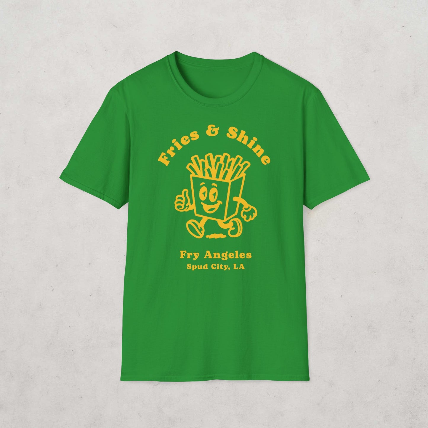 French Fries Cartoon T-Shirt