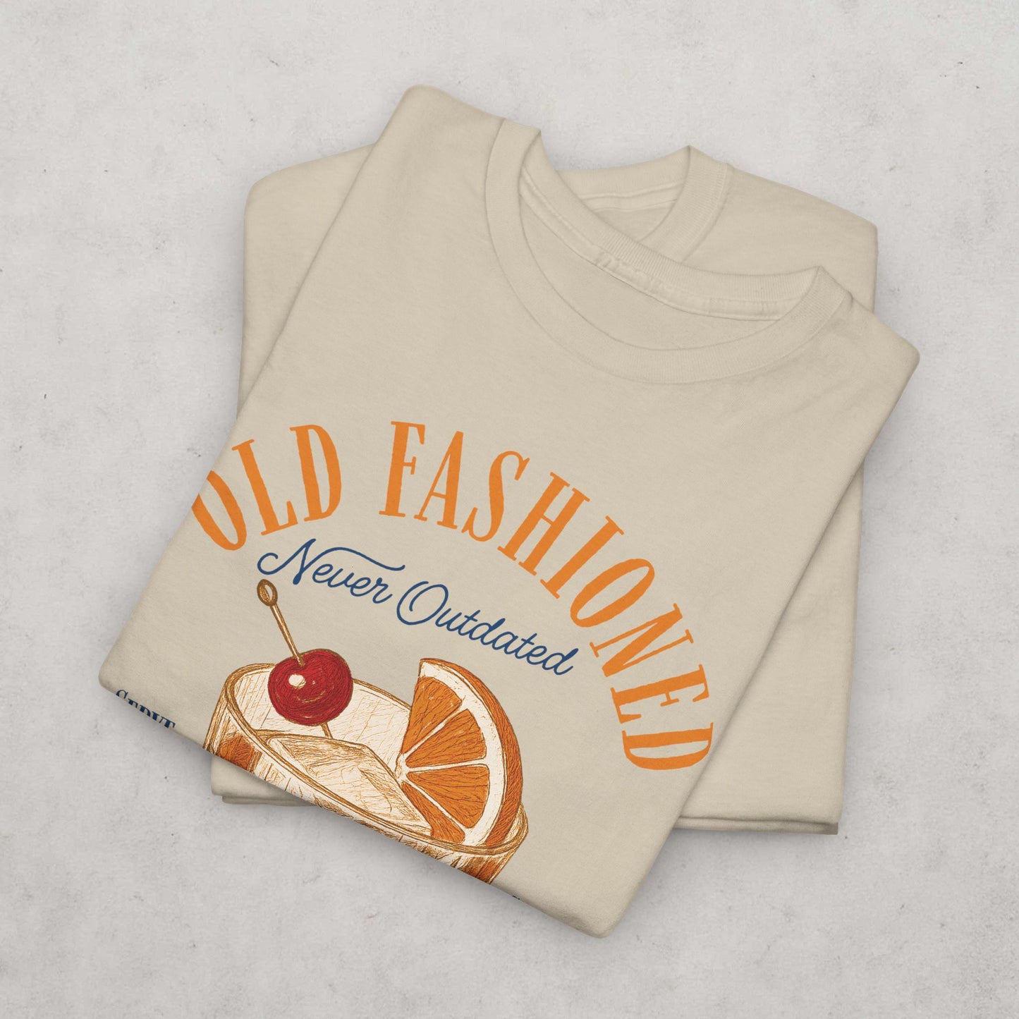 Old Fashioned Cocktail Heavyweight T-Shirt