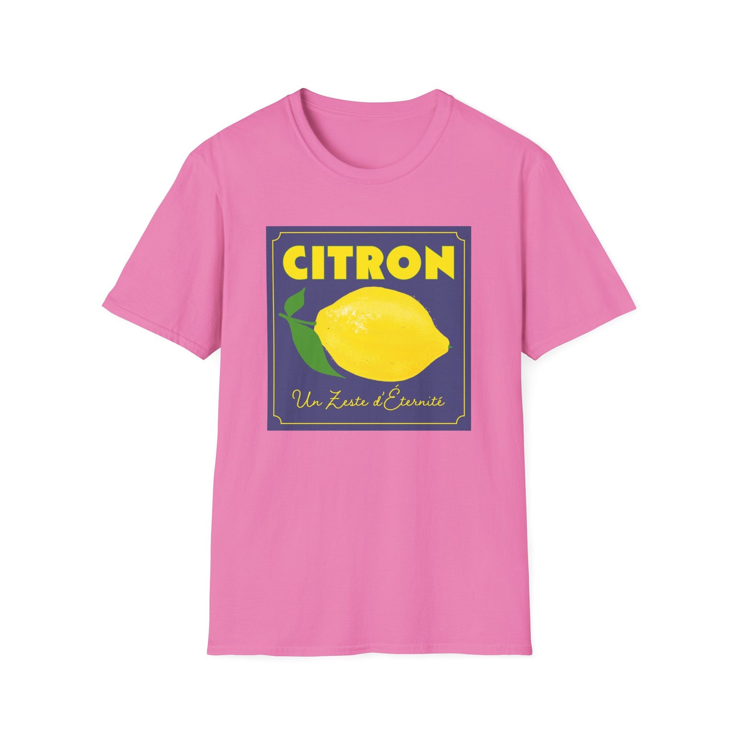 Citron T-Shirt on Blue