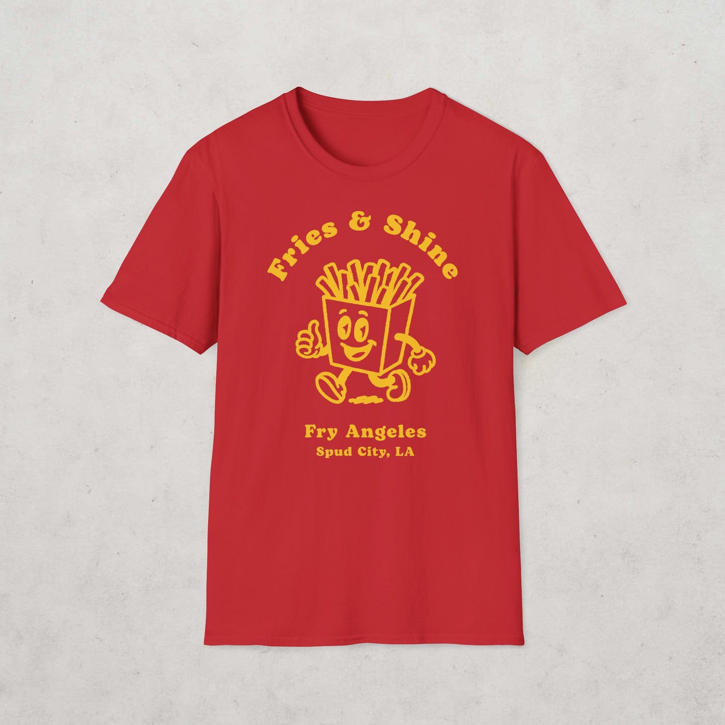 French Fries Cartoon T-Shirt