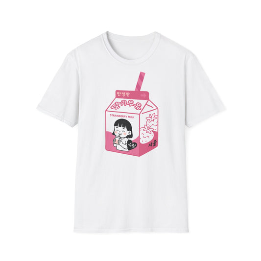 Strawberry Milk K-Pop T-Shirt