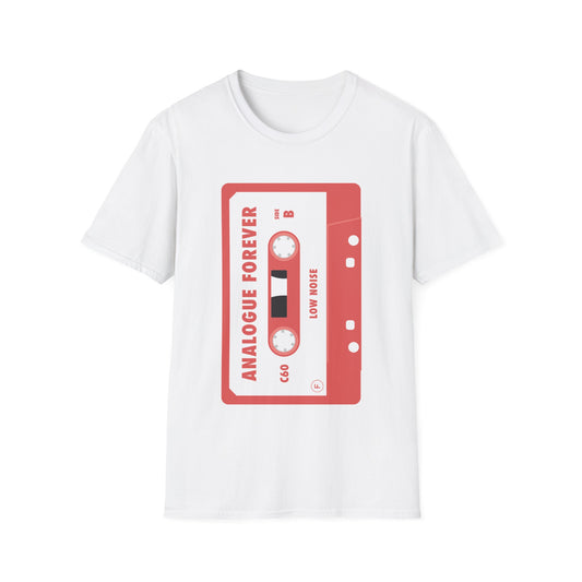 Retro Cassette Tape T-Shirt in Pink