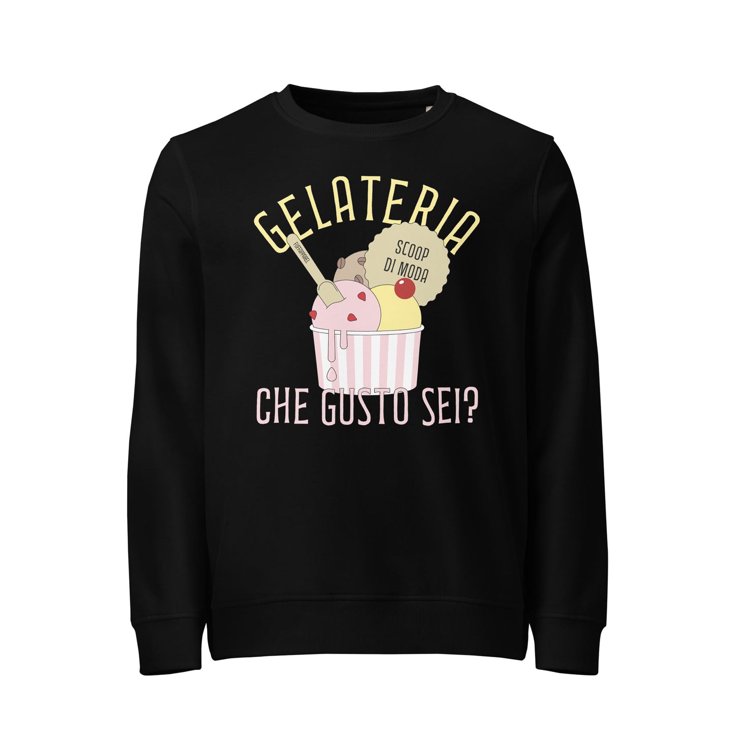 Gelateria 'Ice Cream' Organic Sweatshirt