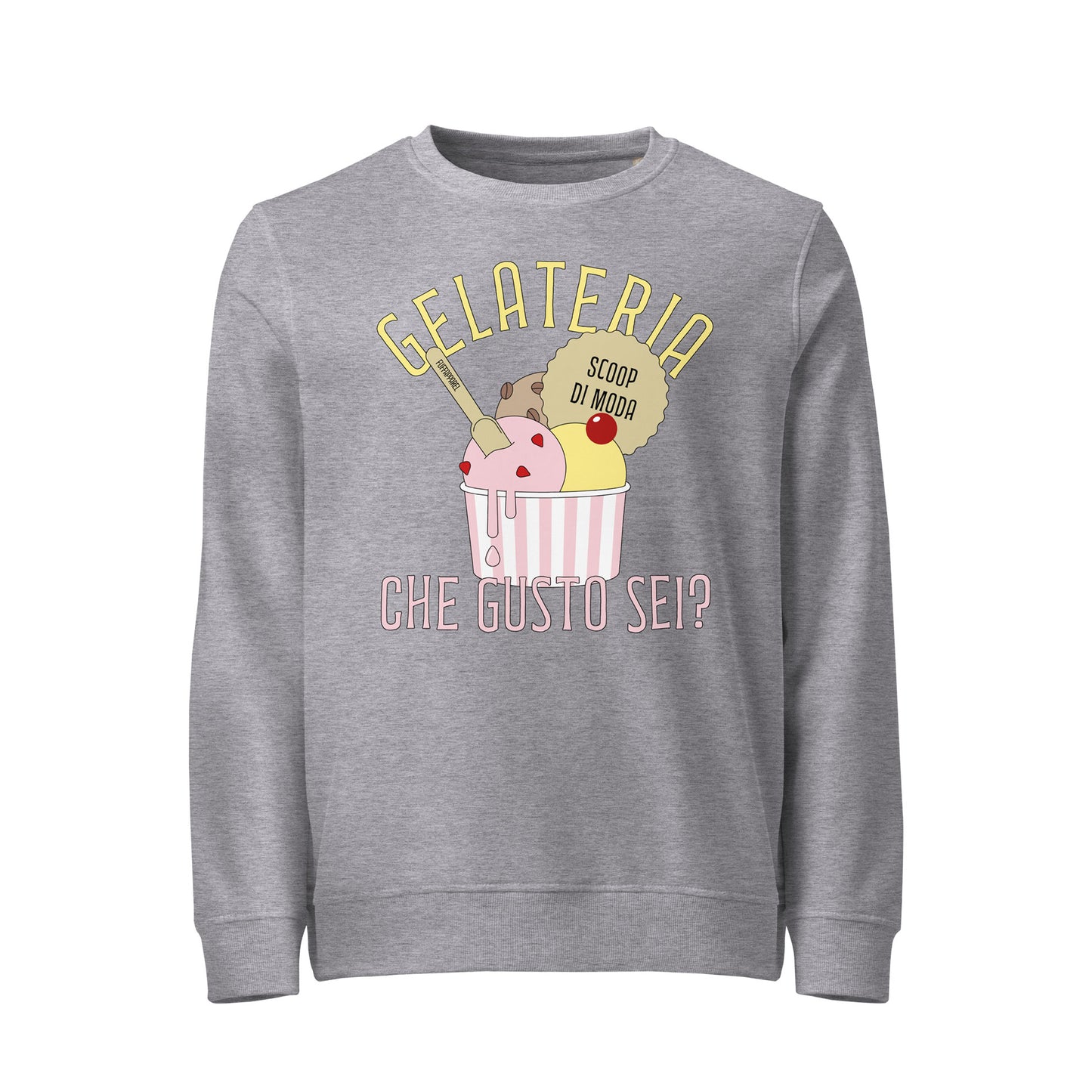 Gelateria 'Ice Cream' Organic Sweatshirt